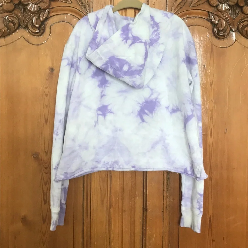 3/$20 Justice Purple Tie Dye Hoodie